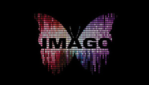 animated logo for Glyndebourne imago - community opera logo based on a digital butterfly