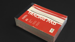 Stack of Seawhite tracing pads featuring branded covers