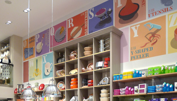 Steamer Trading Cookshop Bluewater A-Z Wall1