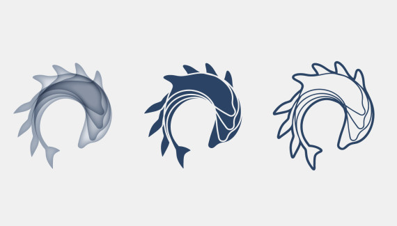 Varndean School logo variations