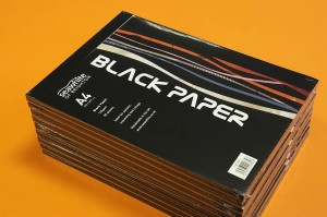 Seawhite Black Paper Pads - Cover designed by Toop Studio