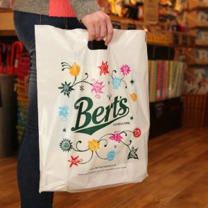 Berts bag - an example of Graphic Design for Small Businesses - Toop Studio - Brighton