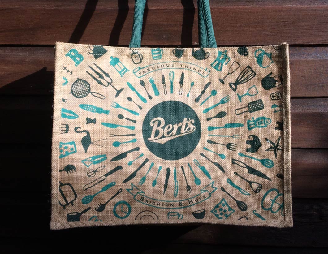 Berts Jute Shopping bag designed by Toop