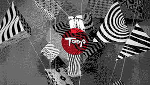 Toop Studio black and white boxes ident