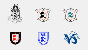 Varndean School - Various Historical Logos