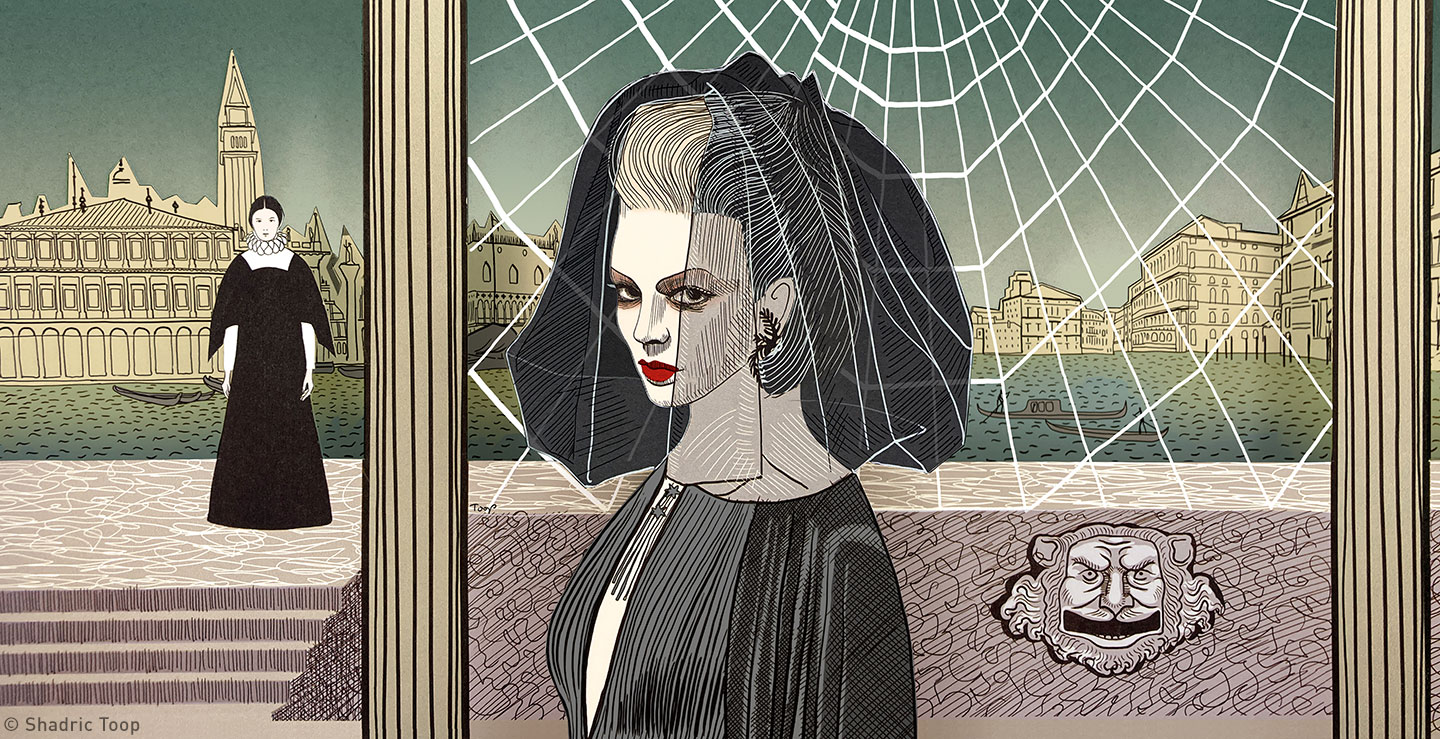 La Gioconda - Grange Park Opera Illustration - 2022 Season - Shadric Toop