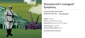 Royal Philharmonic Orchestra concert - illustration - Shostakovichs Leningrad Symphony - 2025
