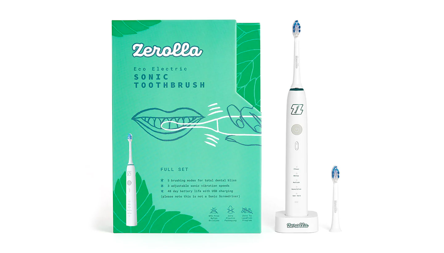 Zerolla branding packaging - electric toothbrush - Toop Studio