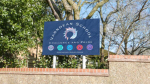 Brighton Logo Design - Varndean School Sign - Toop Studio - Blog