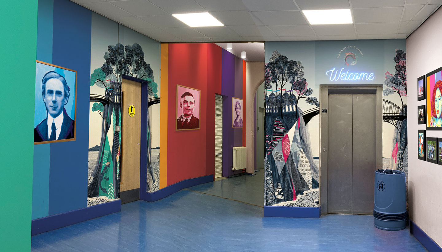 Wall Graphics Service Photoshop Visualisation Toop Studio